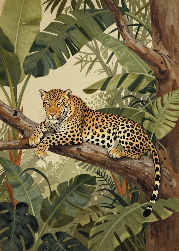 Leopard i vila